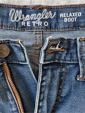 Wrangler Retro Boys Relaxed Bootcut Jeans Falls City Size 16 Slim